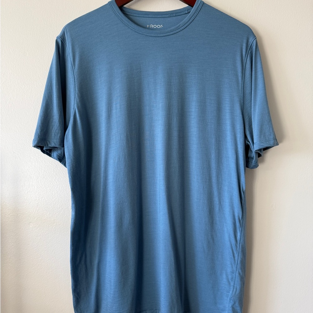 Proof’s 72-Hour Merino Wool Travel Tee - Light Blue